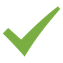 Green checkmark icon